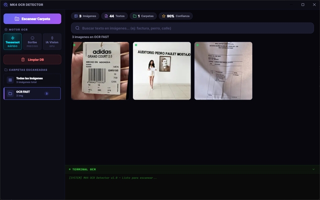 MK4 OCR DETECTOR Screenshot